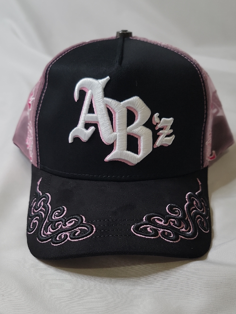 Black and Pink Baez x Maestro Shifuu Snapback Cap